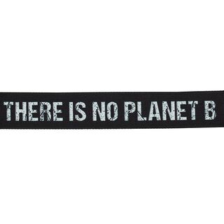 Bag Webbing There is no Planet B [ Width: 40 mm ] – black/white, 