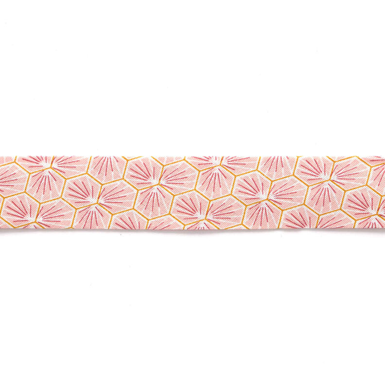 Bias binding Diamonds [27 mm] – pink,  image number 1