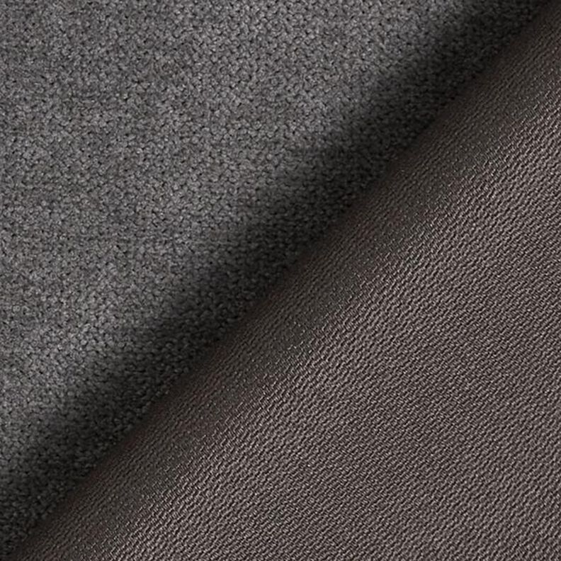 Upholstery Fabric Fine Chenille – dark grey,  image number 3