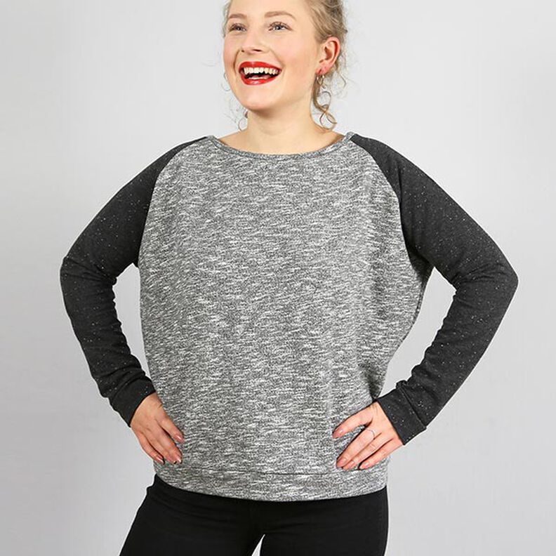 FRAU MONA Raglan Jumper with Narrow Sleeves | Studio Schnittreif | XS-L,  image number 3