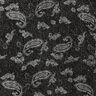 Coating fabric paisley and sequins – anthracite/light grey,  thumbnail number 1