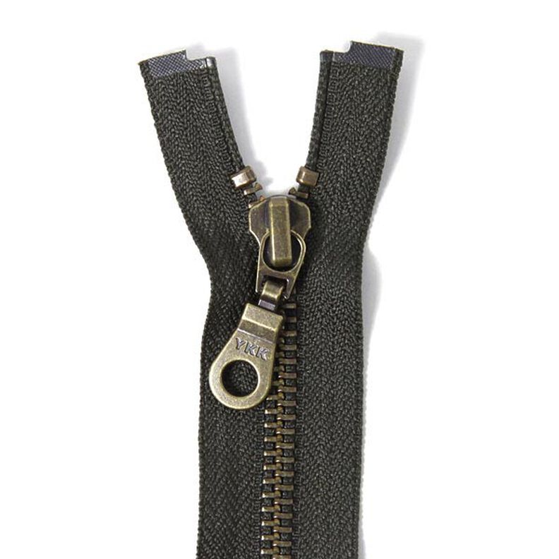 Zip divisible | Antique metal (078) | YKK,  image number 1