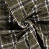 Quilted Fabric checked – dark olive/stone grey,  thumbnail number 3