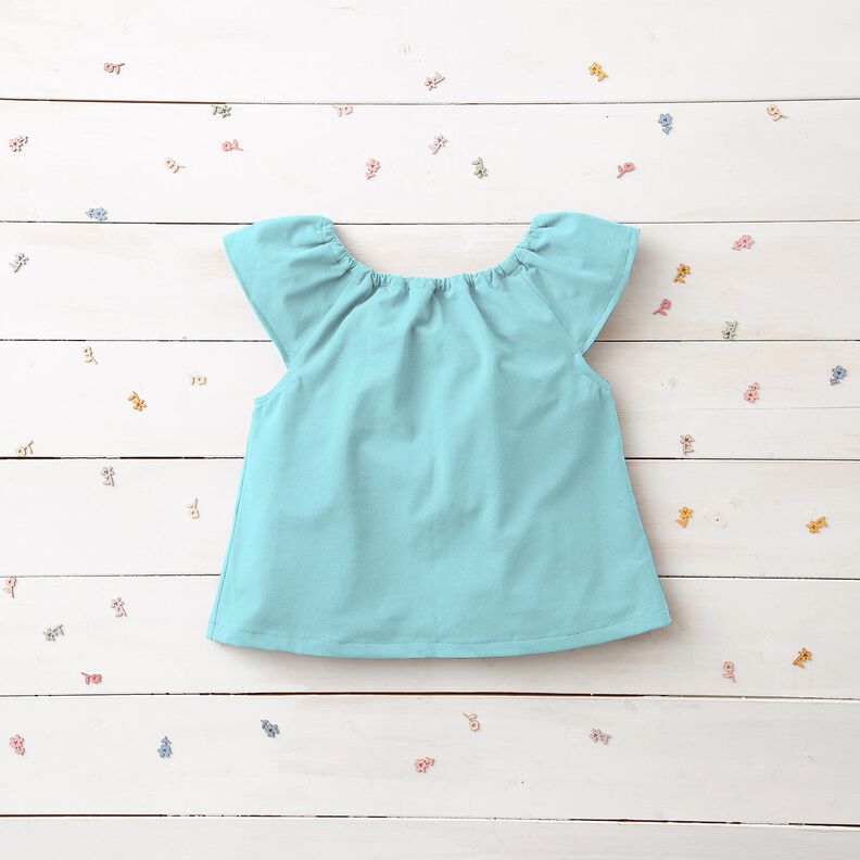 Medium Cotton Jersey Plain – ice blue,  image number 11