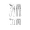 Trousers | Burda 5814 | 46-56,  thumbnail number 8