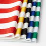 Outdoor Deckchair fabric Longitudinal stripes 44 cm – sunglow/white,  thumbnail number 6