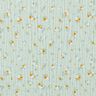 Double Gauze/Muslin romantic little flowers – pale mint,  thumbnail number 1