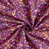 Cotton Cretonne Meadow flowers – aubergine/pink,  thumbnail number 3
