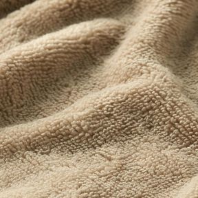 Cosy Towelling Bamboo Plain – beige, 