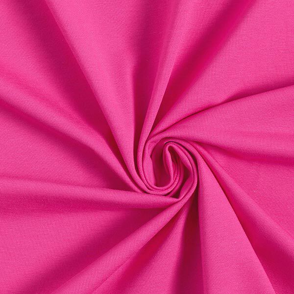 Medium Cotton Jersey Plain – intense pink,  image number 1