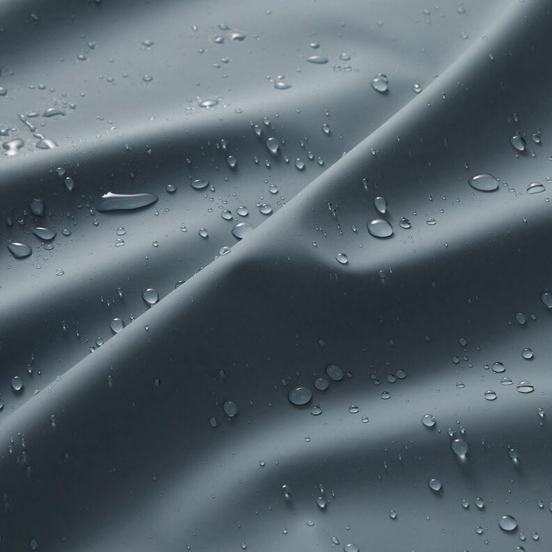 Plain raincoat fabric – dove blue,  image number 3