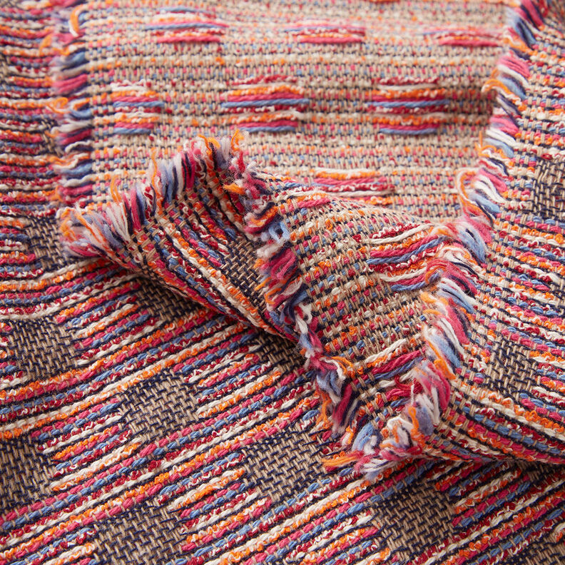 Bouclé stripes and circles,  image number 3