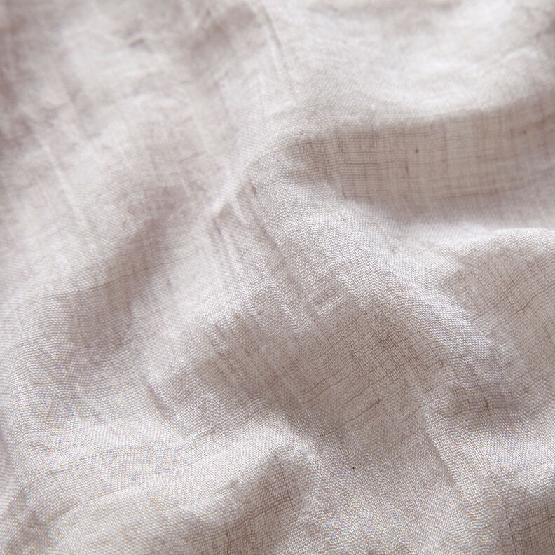 Crushed melange voile – misty grey,  image number 2