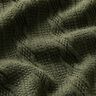 Knit Fabric Cable-knit print – dark pine,  thumbnail number 2