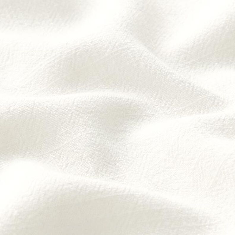 Soft viscose linen – white,  image number 3