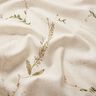 Curtain Fabric Voile Delicate branches – natural/dark pine,  thumbnail number 2