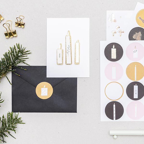 Stickers Nostalgic Christmas | Rico Design – black, image number 3