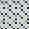 Cotton Jersey Check| Poppy Fabrics – natural/blue grey,  thumbnail number 1