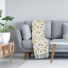 Waffle Piqué colourful shapes – moss green/ivory,  thumbnail number 7