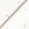 Cotton Poplin small leafy branches – white/misty grey,  thumbnail number 4