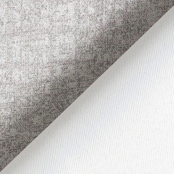 Metallic Shimmer Blackout Fabric – light grey/silver,  image number 5