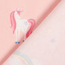 Decor Fabric Half Panama Unicorns – light pink,  thumbnail number 4