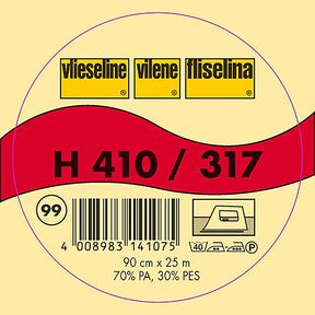 H 410 Fusible Interlining | Vilene – anthracite, 