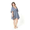 Cotton Jersey Seersucker Fine Stripes – denim blue/white,  thumbnail number 6