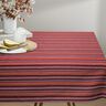 Decor Fabric Jacquard Chevron stripes – carmine/green,  thumbnail number 5