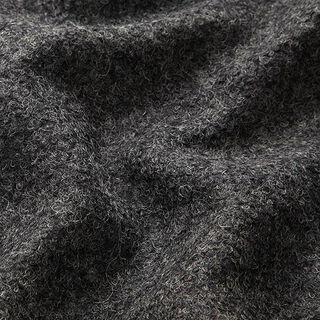 Mottled coat bouclé – anthracite, 