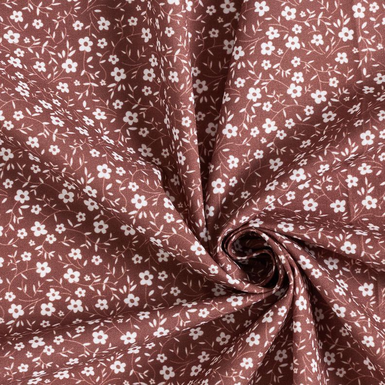 Poplin millefleur – bronze/white,  image number 3