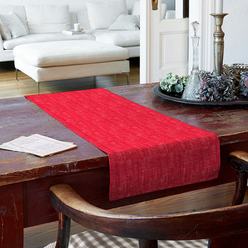Decor Fabric Jute Plain 150 cm – red,  image number 7
