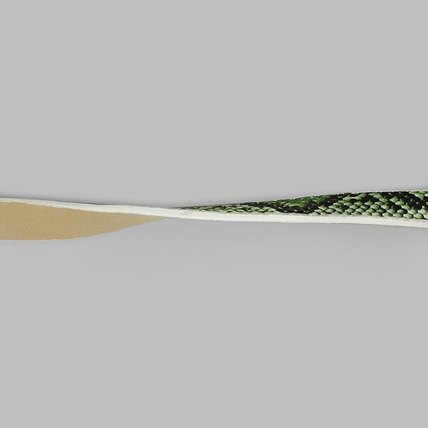 ‘Python’ Imitation Leather Trim| 1 - light green,  image number 2