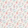 Paisley linen blend – ivory/pink,  thumbnail number 1