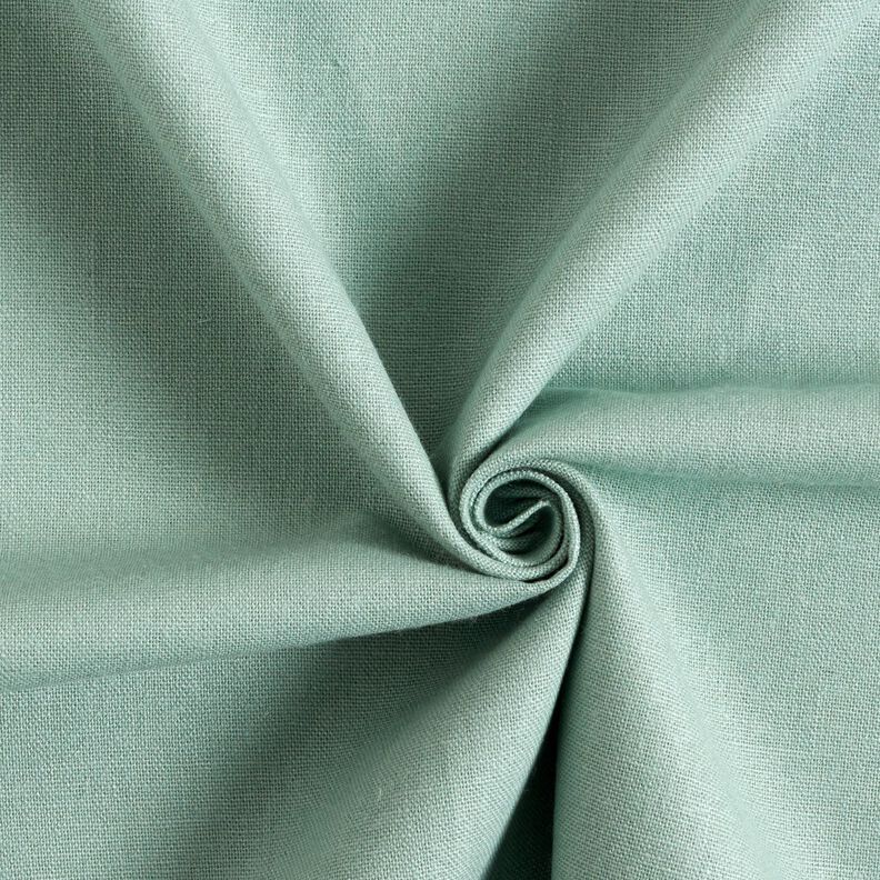 pure heavy linen Plain – eucalyptus,  image number 1