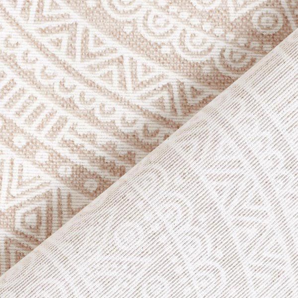 Decor Fabric Canvas Mandala – natural/white,  image number 4