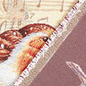 Decor Tapestry Fabric Robin with Sheet Music – white,  thumbnail number 4