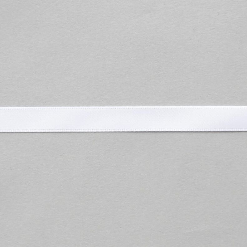 Satin Ribbon [9 mm] – white,  image number 1