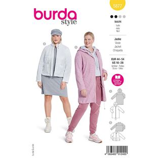 Plus-Size Jacket | Burda 5877 | 44-54, 