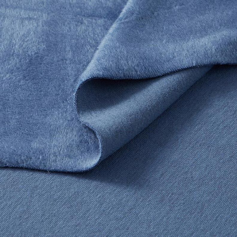 Alpine Fleece Comfy Sweatshirt Plain – denim blue,  image number 4