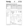 Jacket / Coat, Burda 6736,  thumbnail number 7