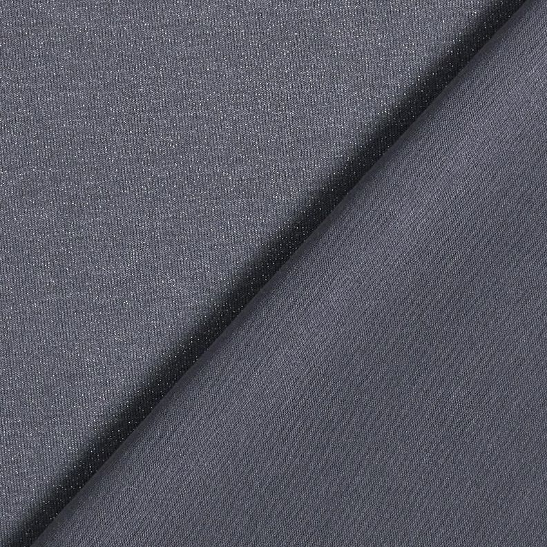 Viscose Jersey glitter – anthracite,  image number 3