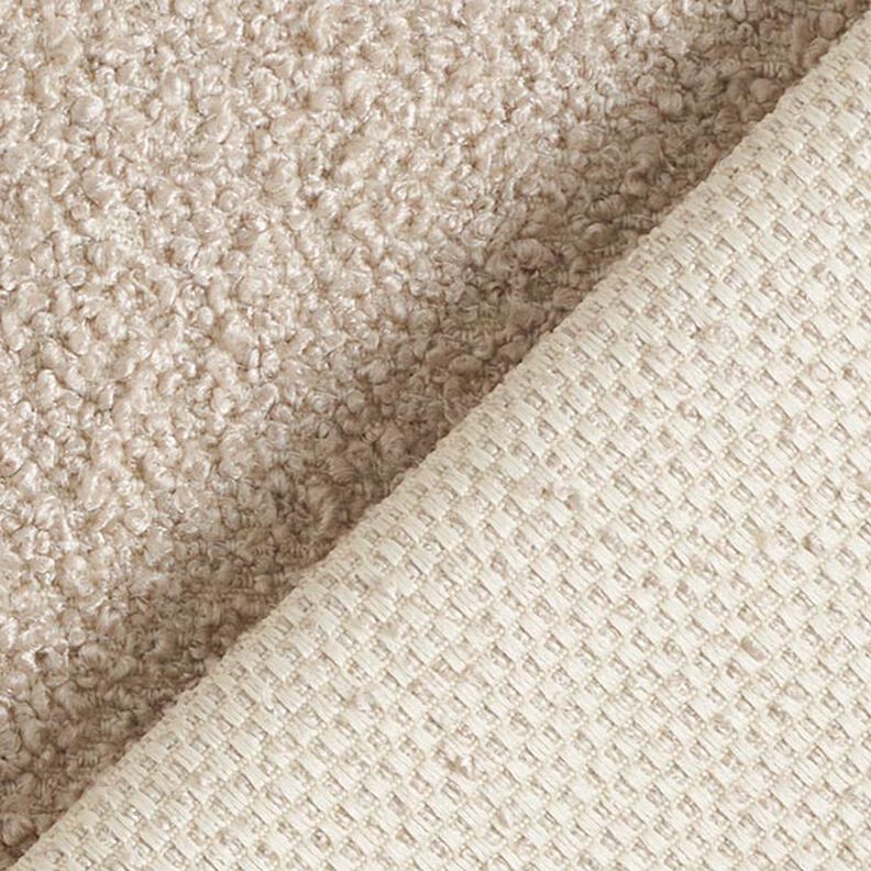 Bouclé Upholstery Fabric – beige,  image number 3