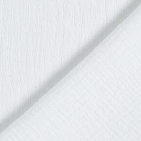 Linen Cotton Blend Jacquard Wave Pattern – white, 