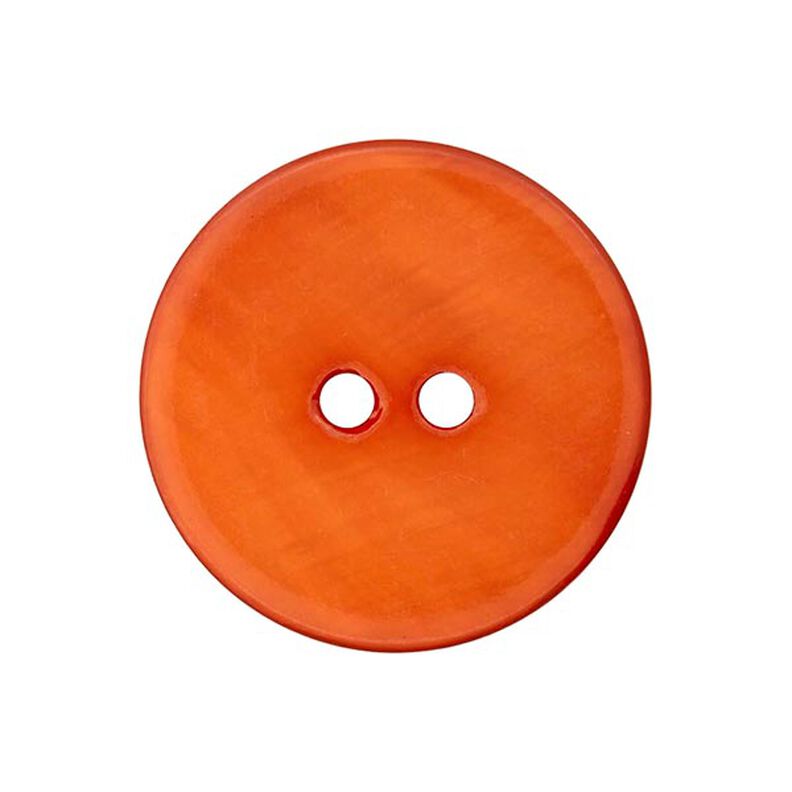 Mother of Pearl Button Roots - orange,  image number 1