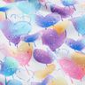 Cotton Jersey Graffiti Hearts | Glitzerpüppi  – white/colourful,  thumbnail number 2