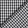 Cotton Vichy check 0,5 cm – black/white,  thumbnail number 4