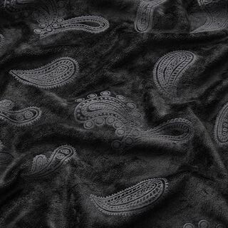 Paisley Nicky Velour – black, 