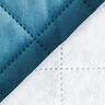 Upholstery Fabric Velvet Quilted Fabric – petrol,  thumbnail number 5