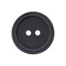 Basic 2-Hole Plastic Button - black,  thumbnail number 1
